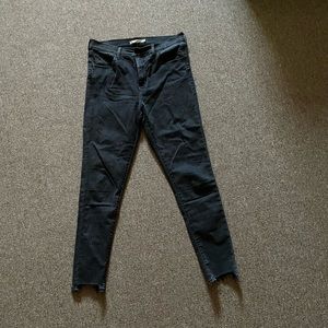 Levi’s Super Skinny Gray Jeans